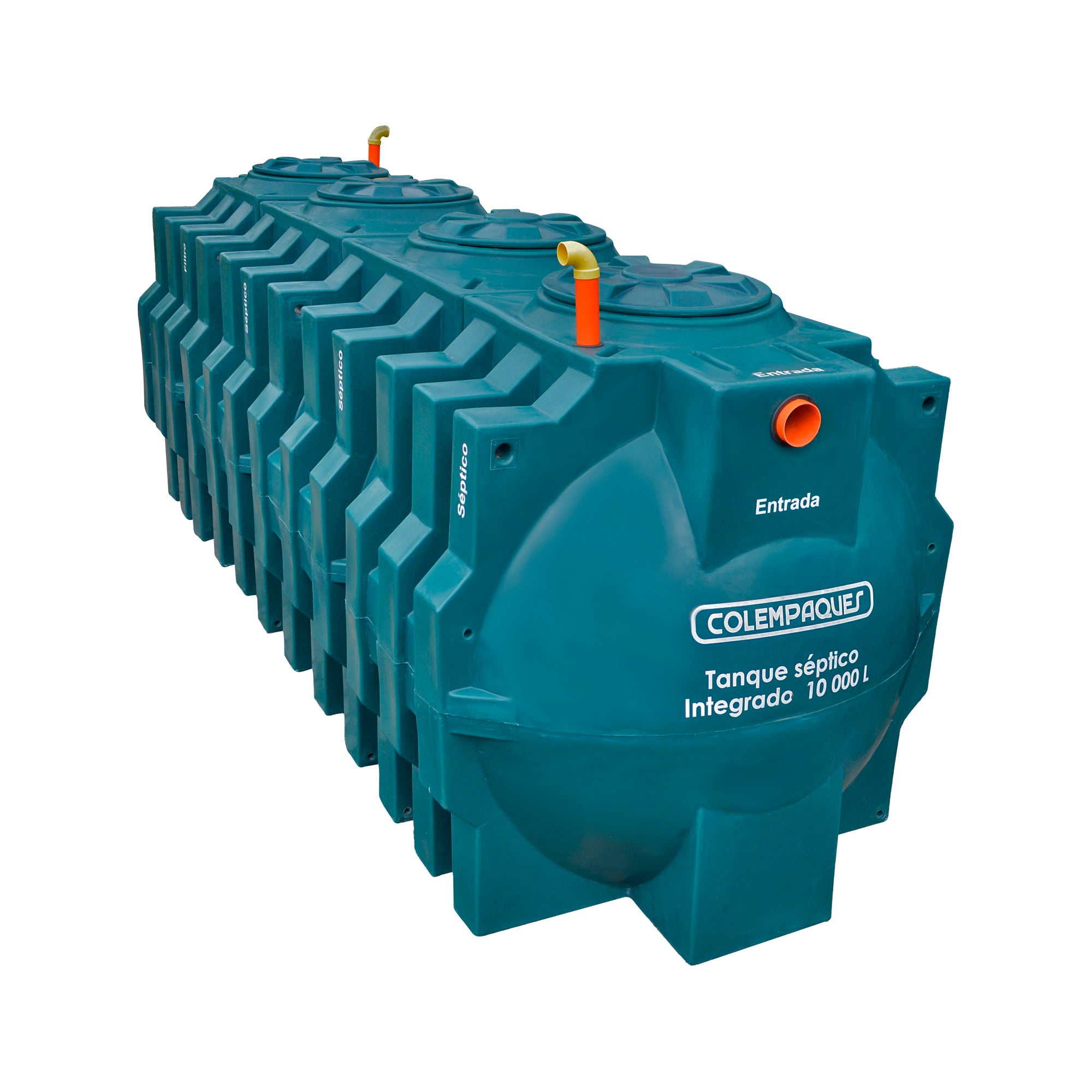 Sistema Séptico Integrado Horizontal 10.000 Litros