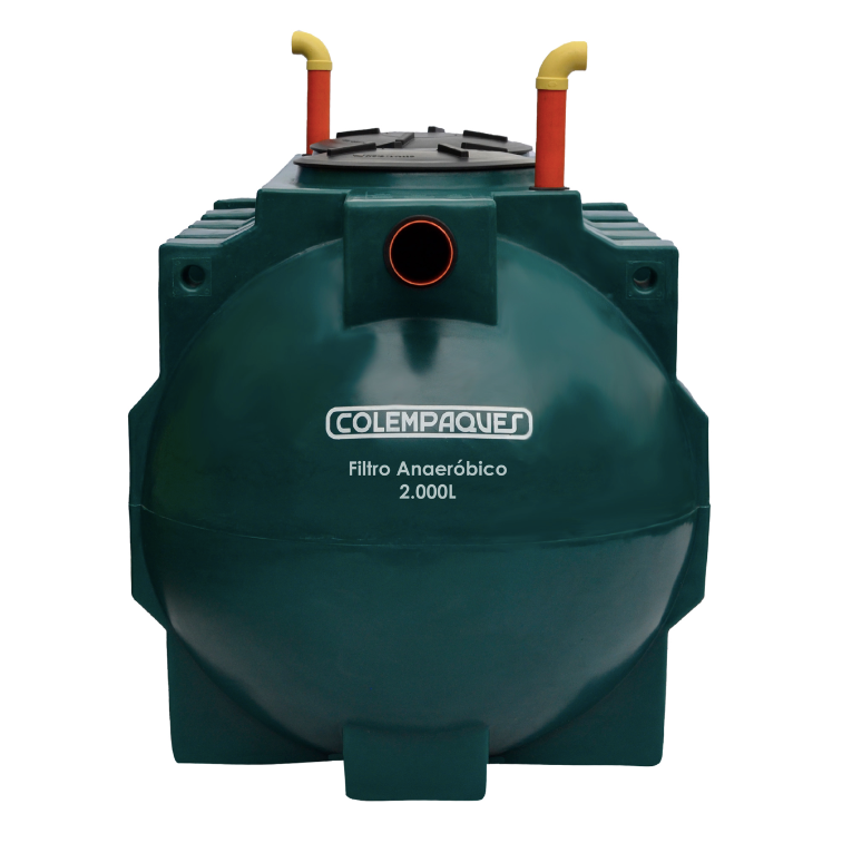 Horizontal Anaerobic Filter 2000 Liters