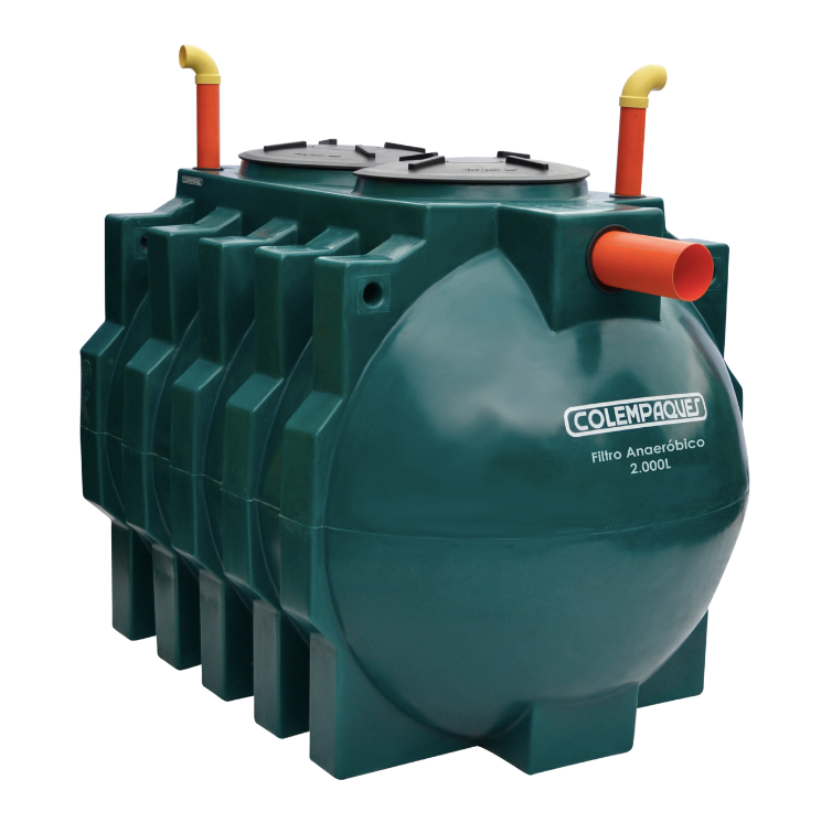 Horizontal Anaerobic Filter 2000 Liters