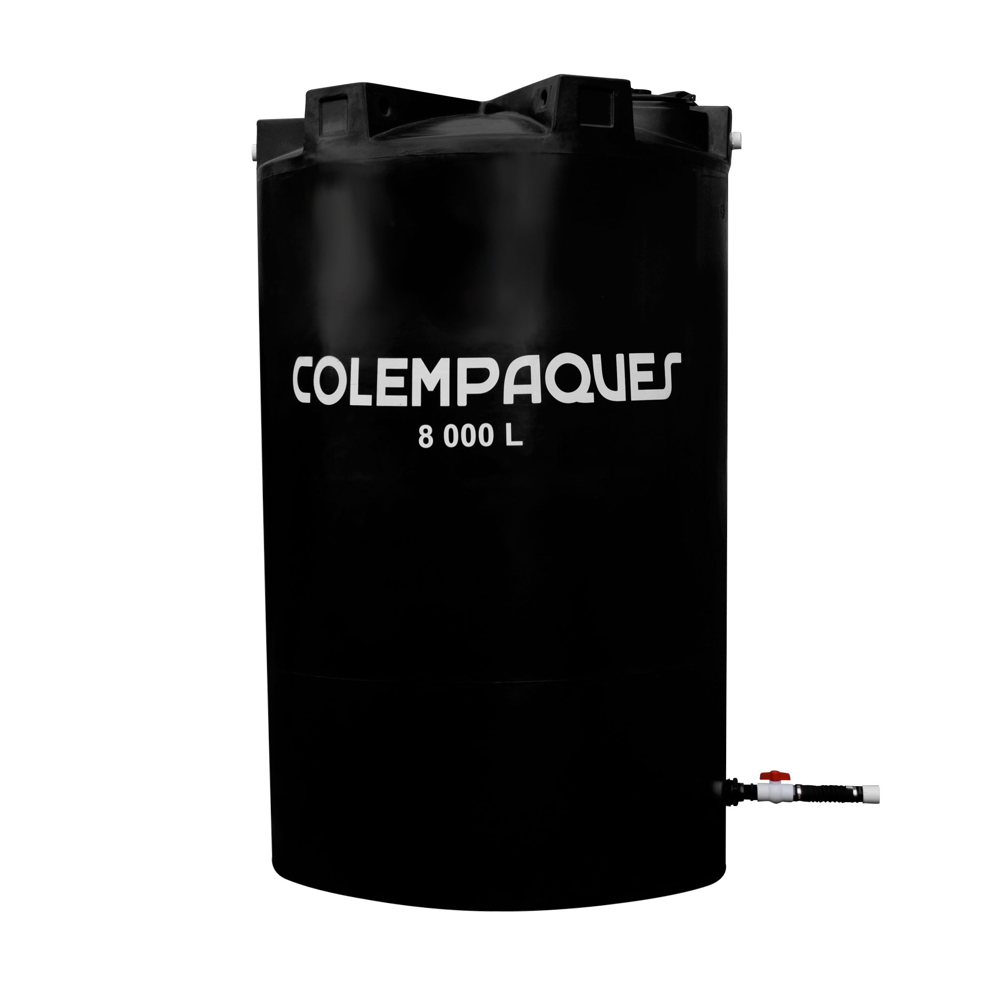 Cylindrical Water Tanks 8000 Liters