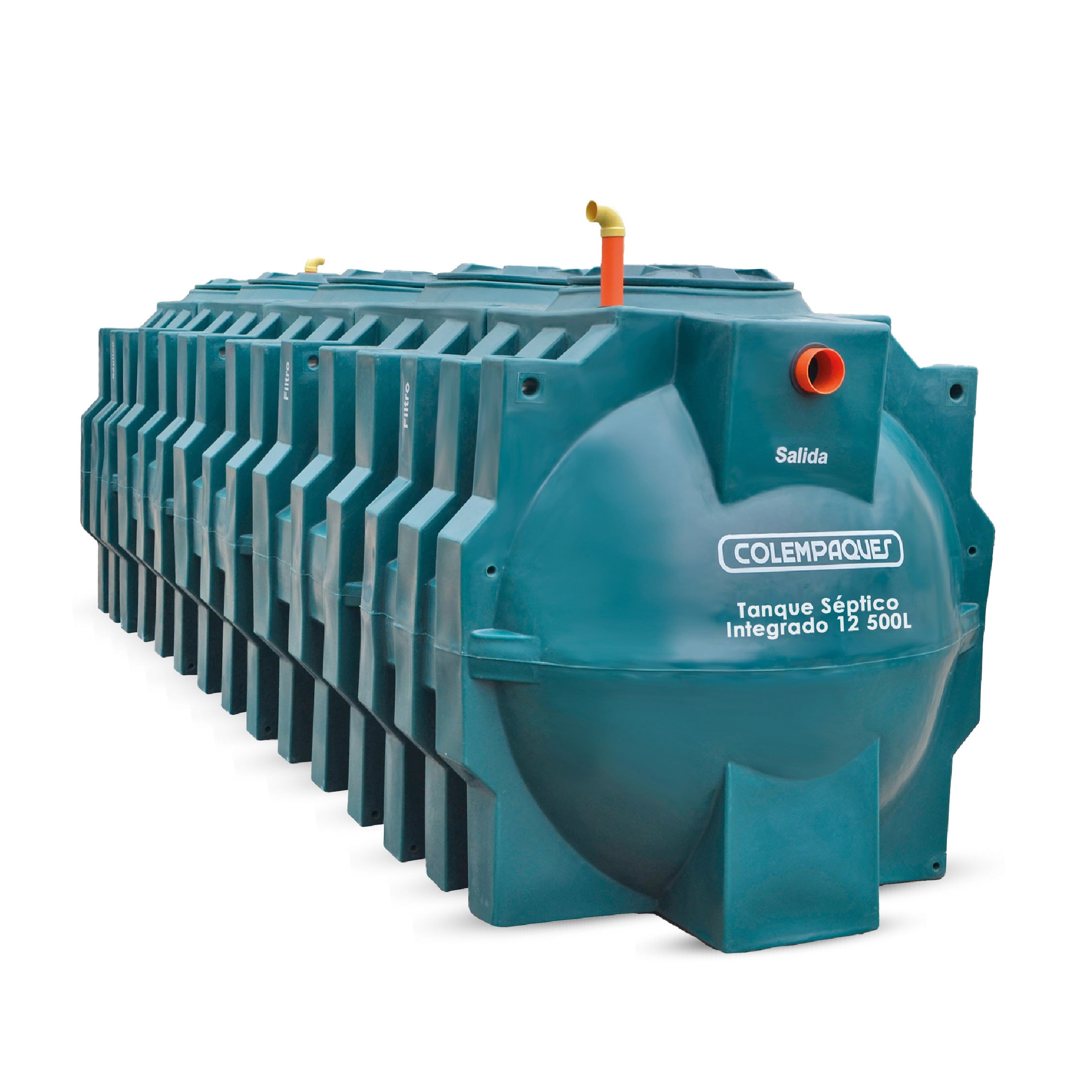 Sistema Séptico Integrado Horizontal 12.500 Litros