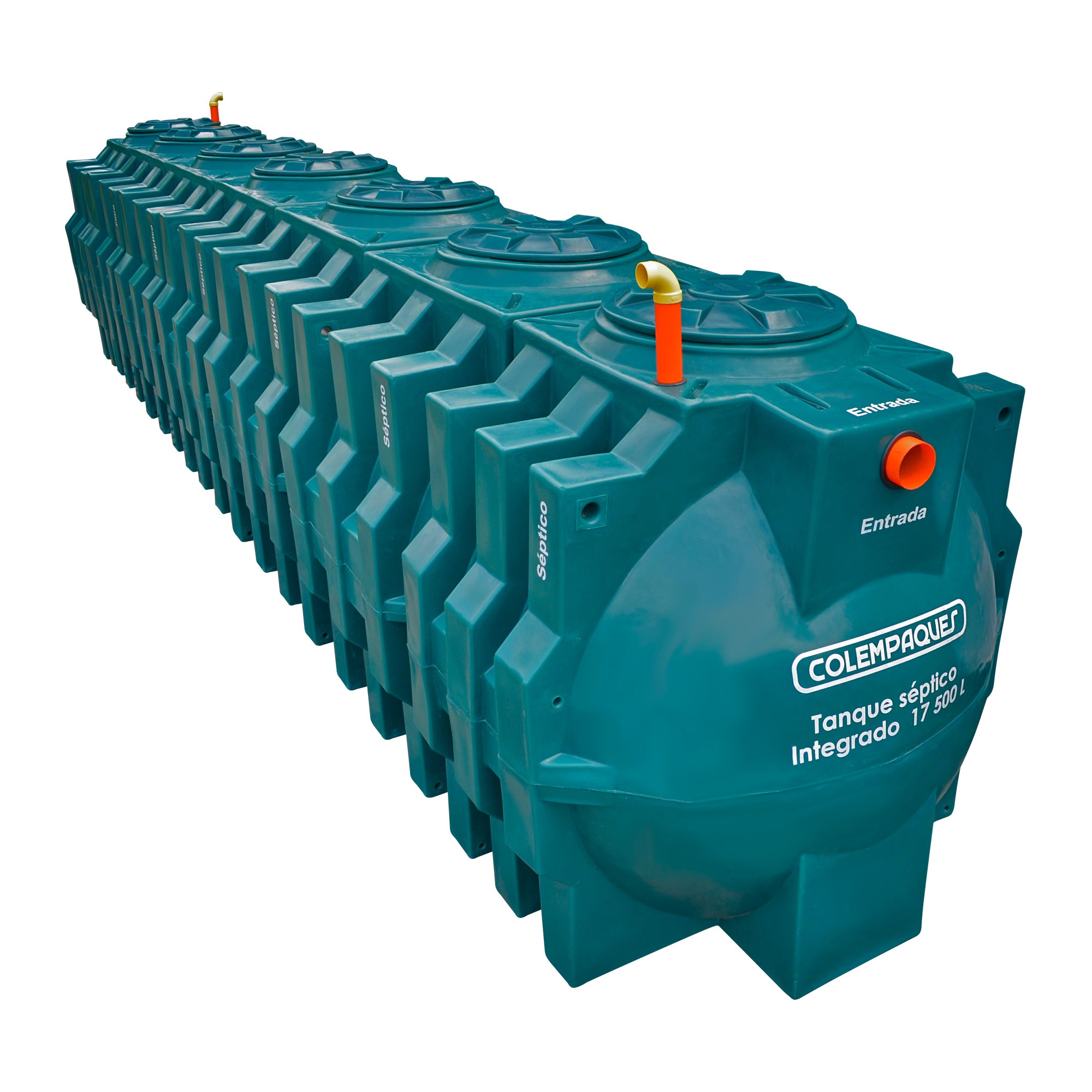 Sistema Séptico Integrado Horizontal 17.500 Litros