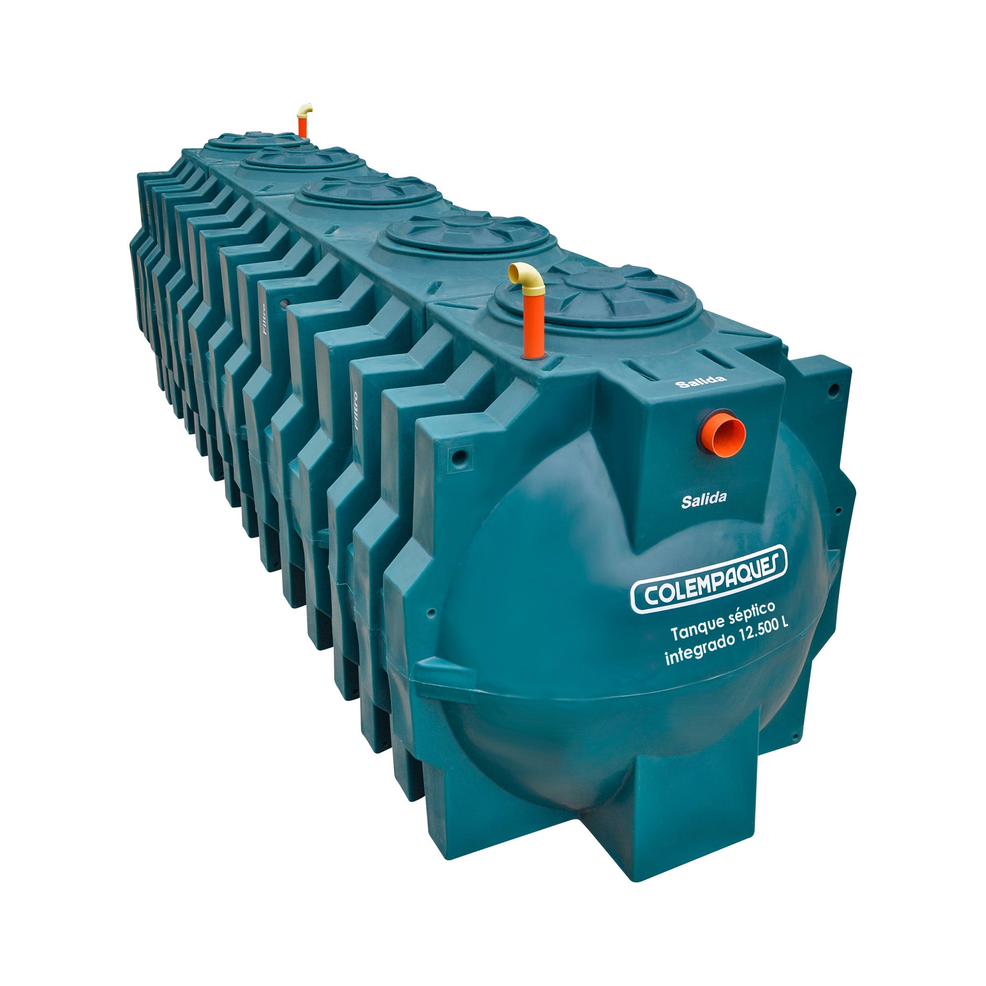Sistema Séptico Integrado Horizontal 12.500 Litros