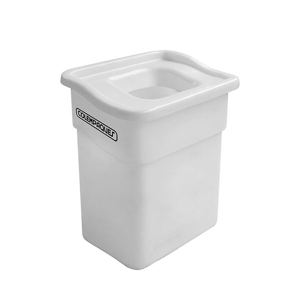 Caneca Rectangular Tapa Orificio 20 Litros