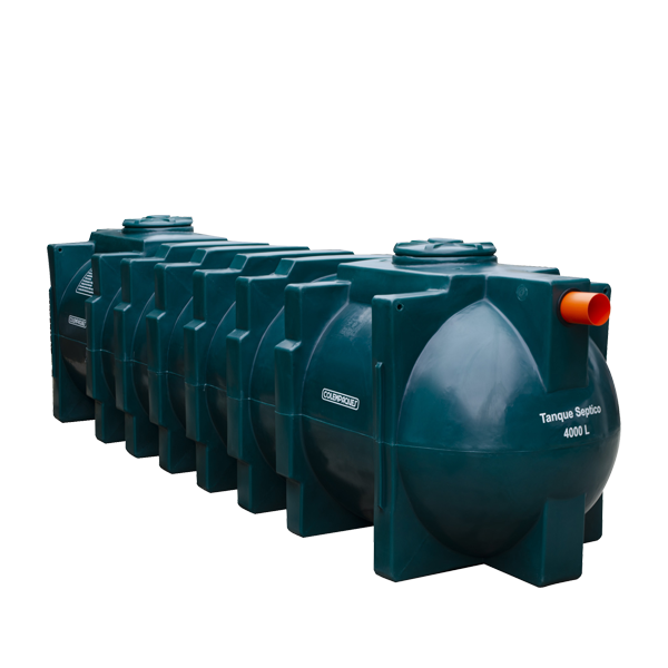 Sistema Séptico Integrado Horizontal 4.000 Litros