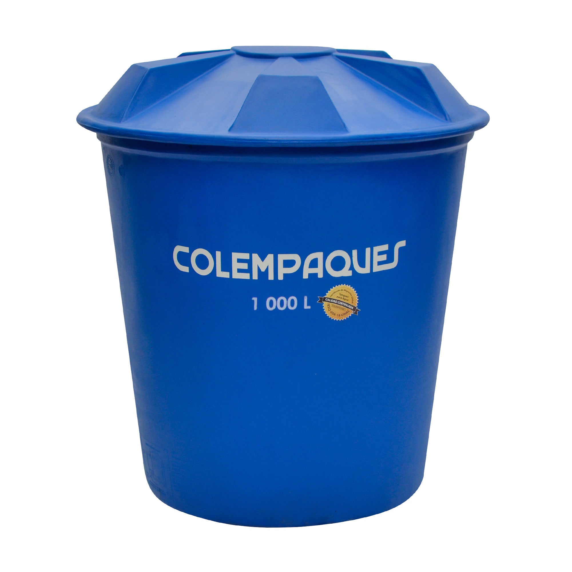 Tanque Tricapa Tankplast Cónico Azul