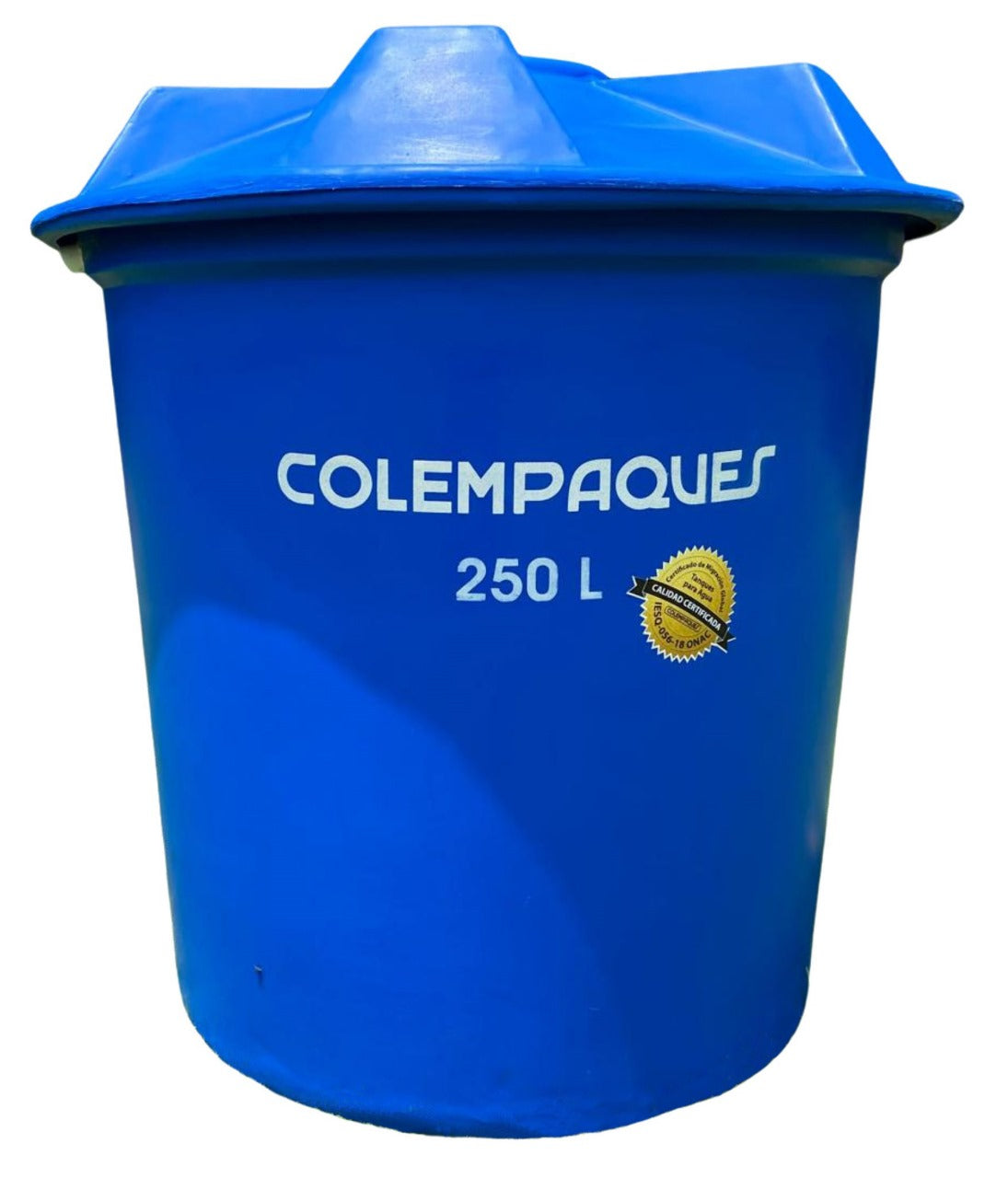 Tanque Tricapa Tankplast Cónico Azul