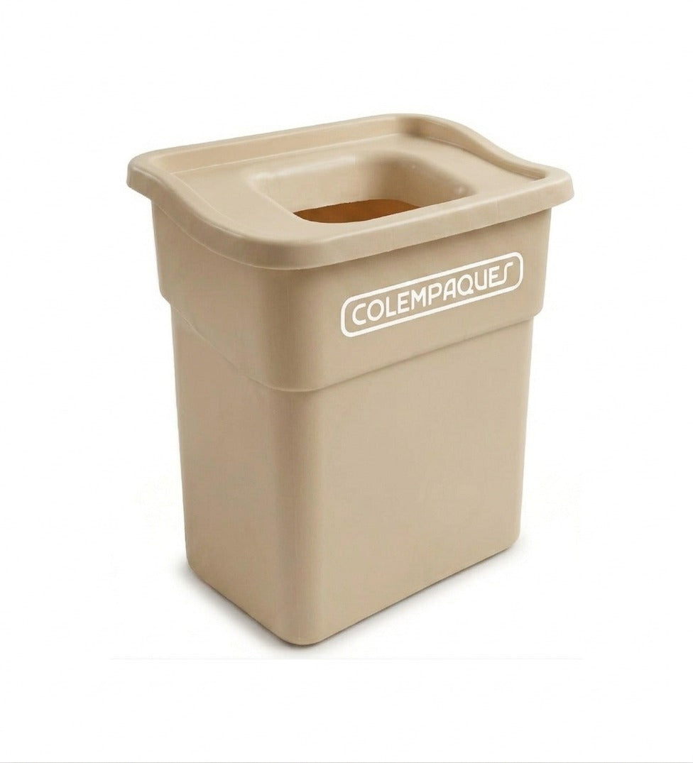 Caneca Rectangular Tapa Orificio 75 Litros