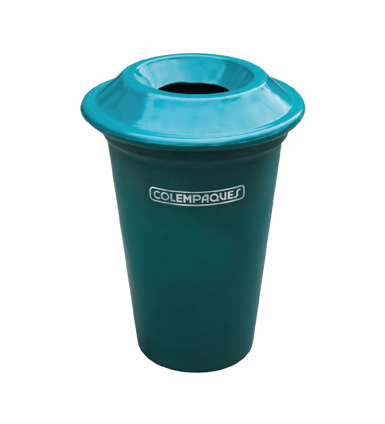 Caneca Cónica Tapa Plana 75 Litros